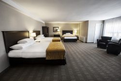 Hotel accommodations at Skyline Hotel & Waterpark for Spring Break in Niagara Falls.