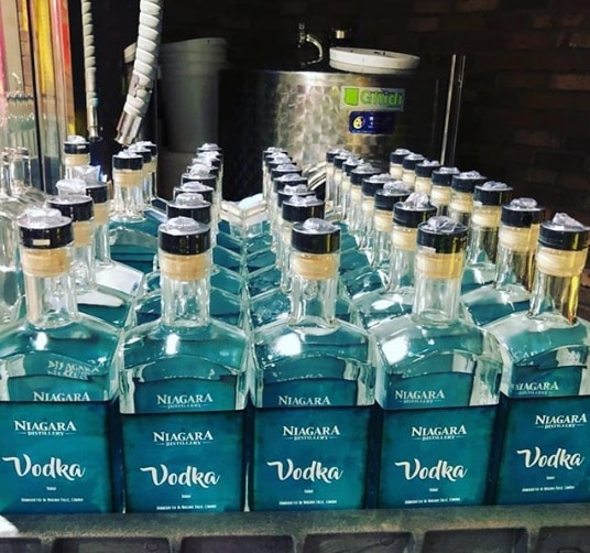 Niagara Distillery Bottling Vodka