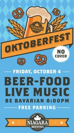 Oktoberfest at Niagara Brewing Company